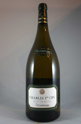 La Chablisienne, Chablis 1e Cru "Mont de Milieu" A.O.C. magnum 1500ml.